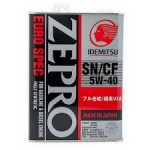 Честные отзывы о Моторное масло Idemitsu Zepro Racing 5w40